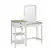 Front. Sauder - Cottage Road Vanity Dresser - Soft White.
