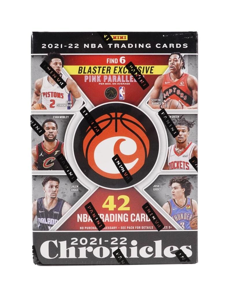 2021-22 Panini Chronicles Basketball 6-Pack Blaster Box price history on PriceWatchPro