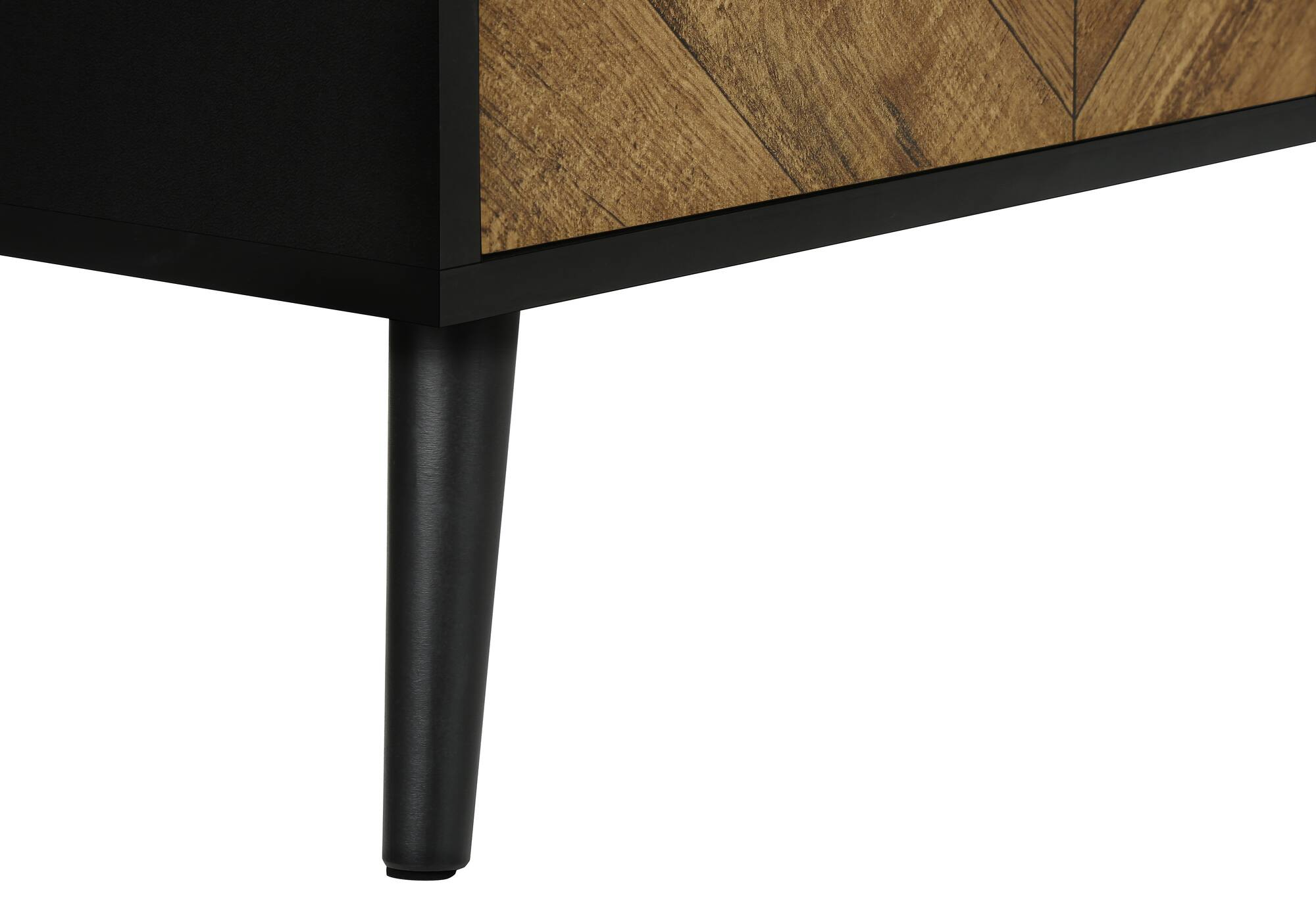 Alt View 4. Spaco - Spaco TV Stand for TVs Up to 72 Inch, Entertainment Center Media Console with Storage Cabinet, for Living Room - Black.