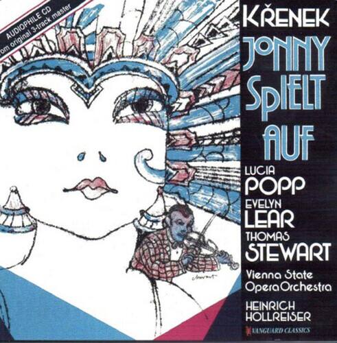 CD master AUDIOPHILE 3-track original

KRENEK  
JONNY SPIELT AUF

LUCIA POPP  
EVELYN LEAR  
THOMAS STEWART  
Vienna State Opera Orchestra  
HEINRICH HOLLREISER

VANGUARD CLASSICS
