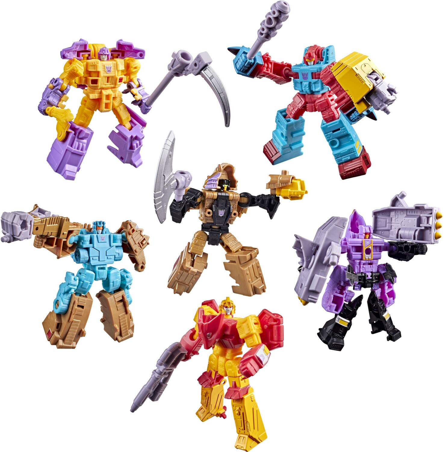 Alt View 2. Hasbro - Transformers - Age of the Primes - Decepticon Monstructor Combiner Action Figure Set   - COLLECTIBLES - Multicolor.