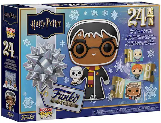 Harry Potter POCKET Harry Potter POP! 24 PC/PZ ADVENT VINYL CALENDAR DE COLLECTION COLLECTION CALENDRIER L'AVENT 24 PIECES COLECCIÓN DE EN VINYLE DE CALENDARIO DE FIGURAS ADVIENTO 0000 OGWARTS ADVENT Funko CALENDAR POCKET Funko Funko POP!
PC 24 PZ ADVENT CALENDAR VINYL COLLECTION COLLECTION CALENDRIER DE L'AVENT 24 PIECES EN VINYLE COLECCIÓN DE 24 FIGURAS DE CALENDARIO DE ADVIENTO 4 REDWIG 8 10 ADVERTENCIA: PELIGRO DE ASFIXIA. ATTENTION: DANGER D'ÉTOUFFEMENT. 36 WARNING: CHOKING HAZARD. de nons 36 Petites pièces Ne conviennent pas aux enfants de moins de 3 ans.