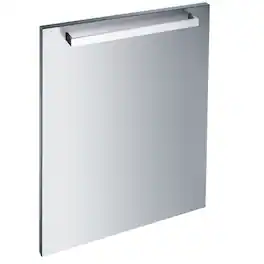 Miele - GFVI 609/77-1 Dishwasher Front Panel with Handle in Clean Touch Steel for 24" Dishwashers - Stainless Steel