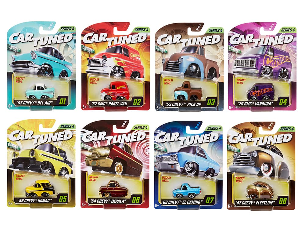 ミニカー CAR TUNED SERIES4 Car Tuned Mainline 2025 Series 4 Set of 8 Pieces Diecast Model