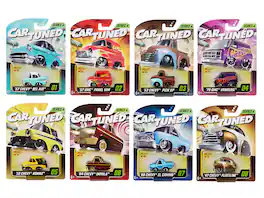 Car Tuned - Mainline 2025 Series 4 Set of 8 Pieces Diecast Model Cars by CarTuned - Multi