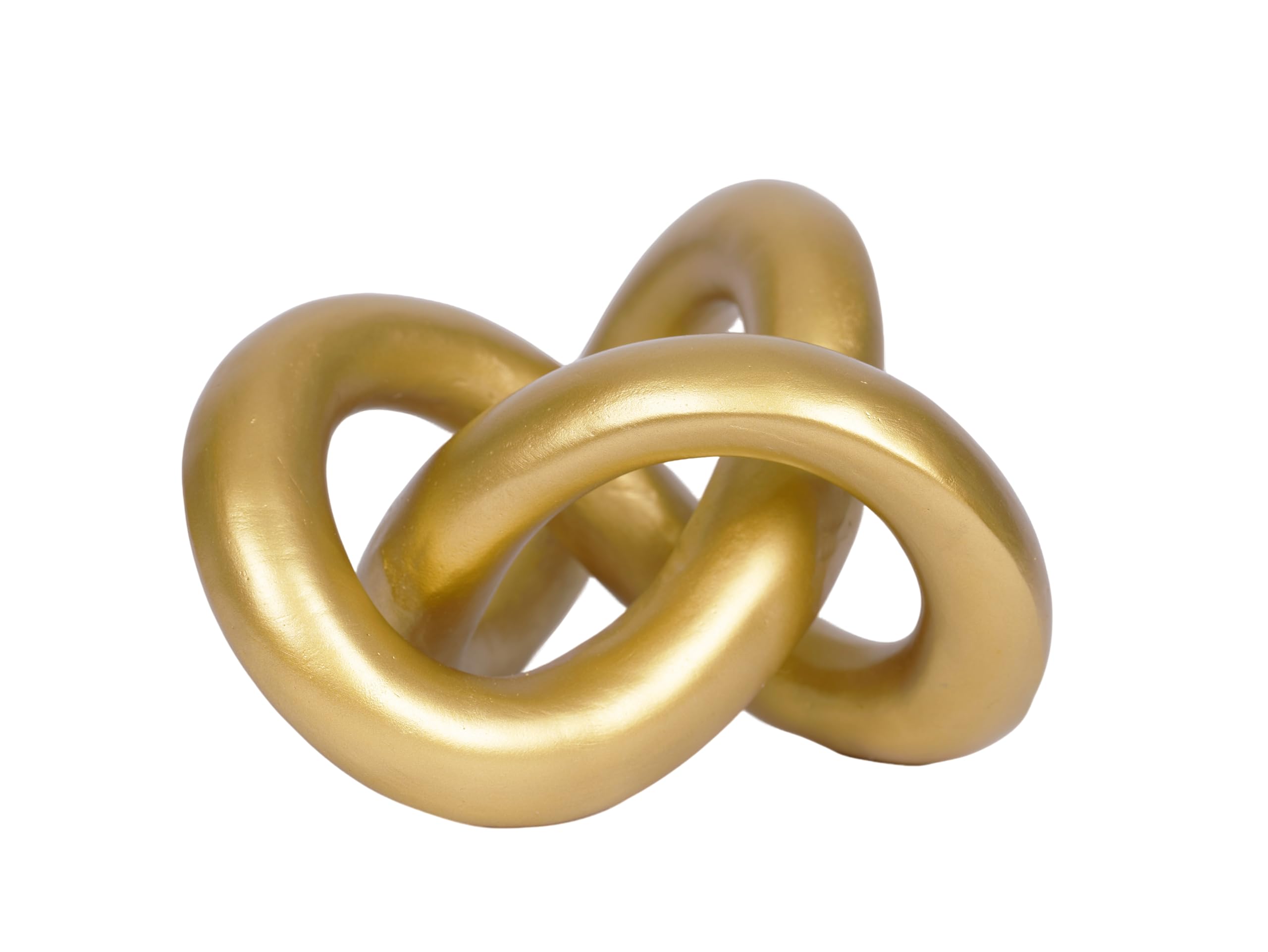 Long gold knot