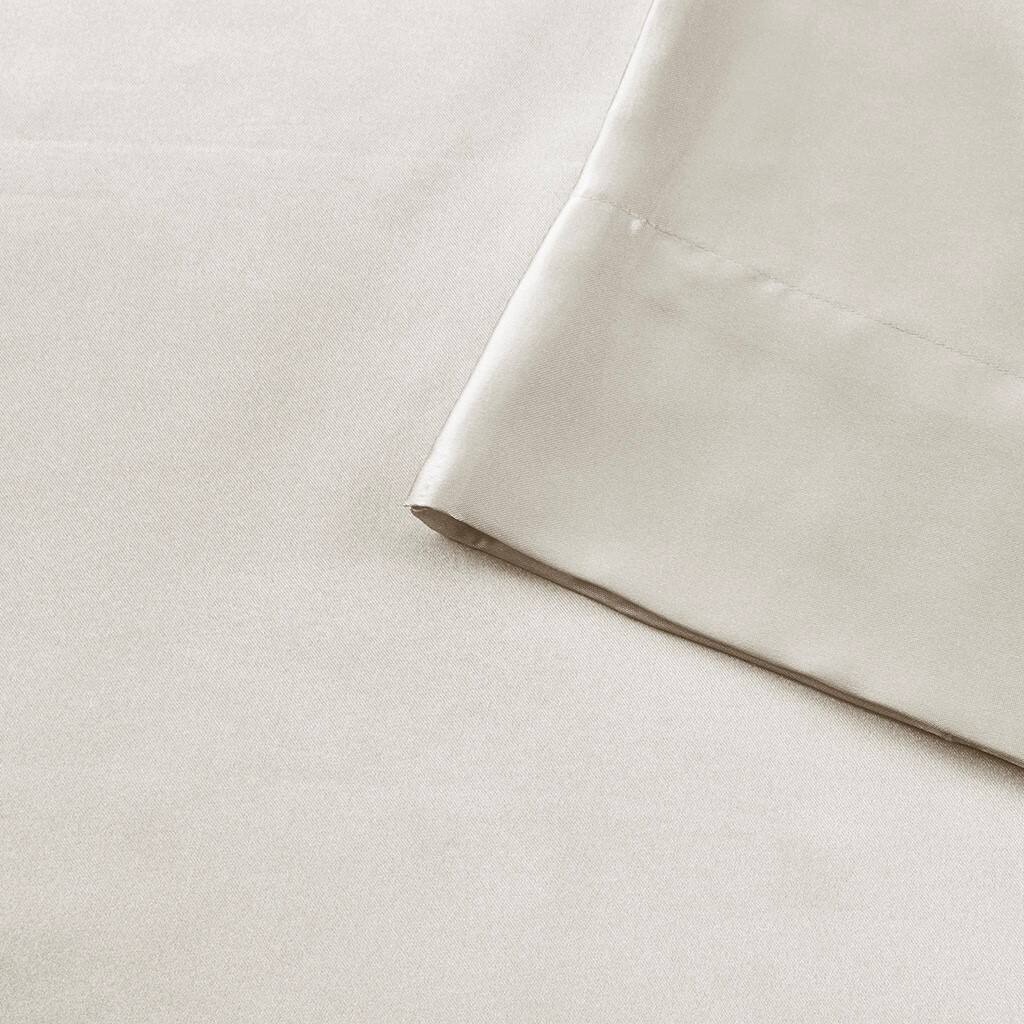 Alt View 5. Gracie Mills - Gracie Mills Coralie 6-Piece Wrinkle-free Satin Sheet Set - Ivory.