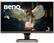 Front. BenQ - EW2780U 27" IPS LED 4K UHD 60Hz Entertainment Monitor with HDR Eye-Care Integrated Speakers (HDMI/DP/USB-C 60W) - Black/Metallic Brown.