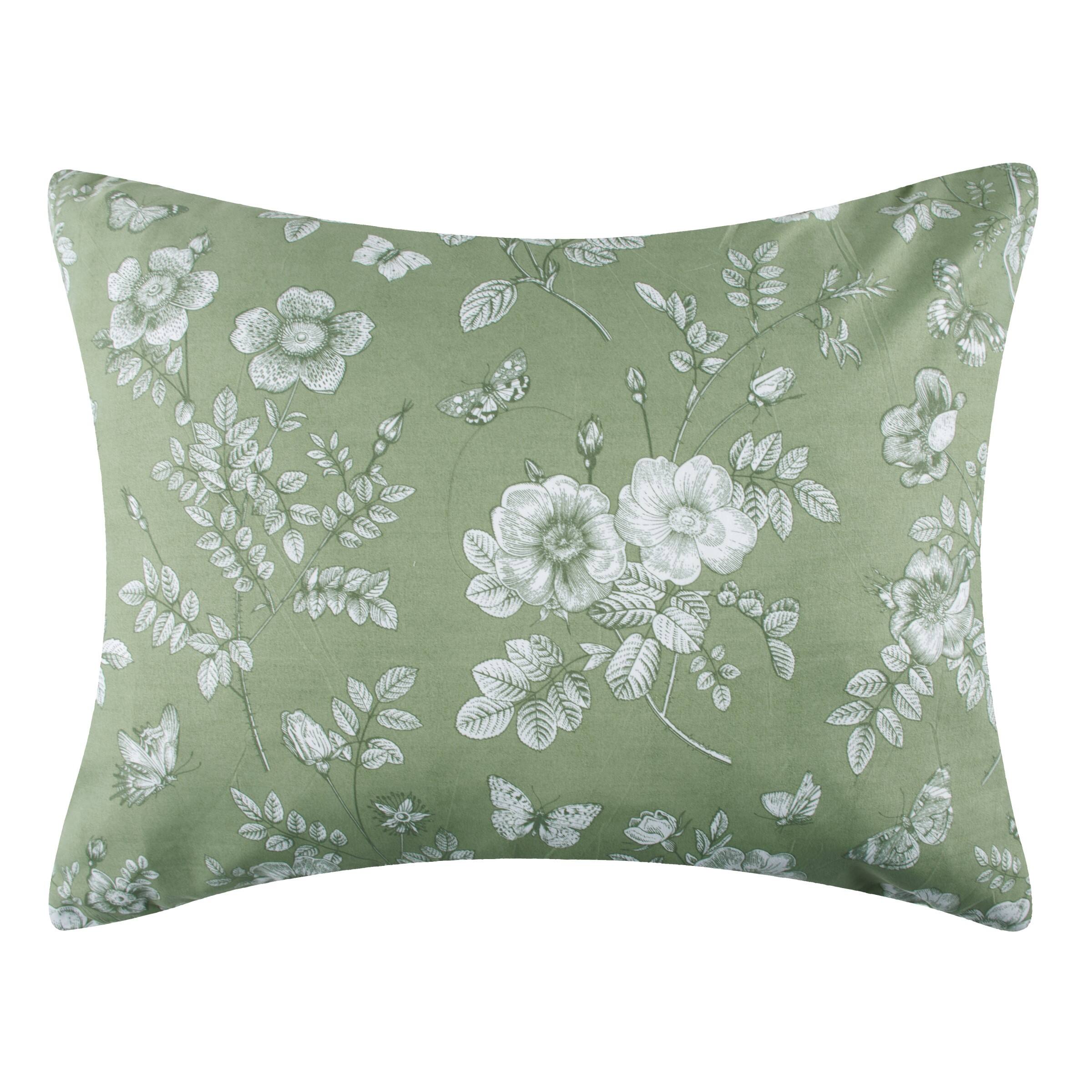 Angle. BreeBe - Olivia Sham Standard - Mint.