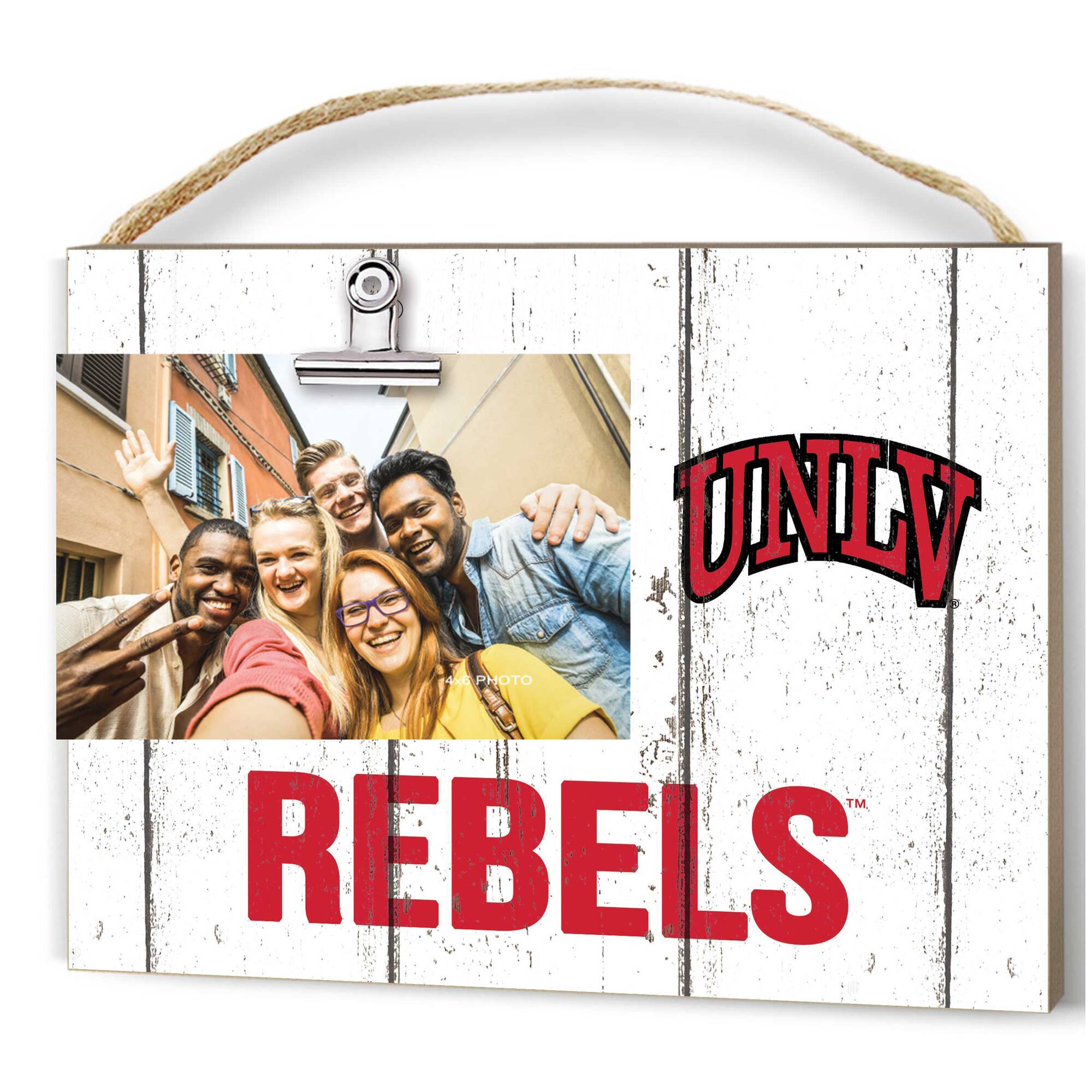 UNLV Rebels 8'' x 10'' Weathered Clip It Frame