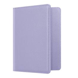 Kitcheniva - RFID Blocking Slim Passport & Credit Card Holder Wallet - Lilac Purple