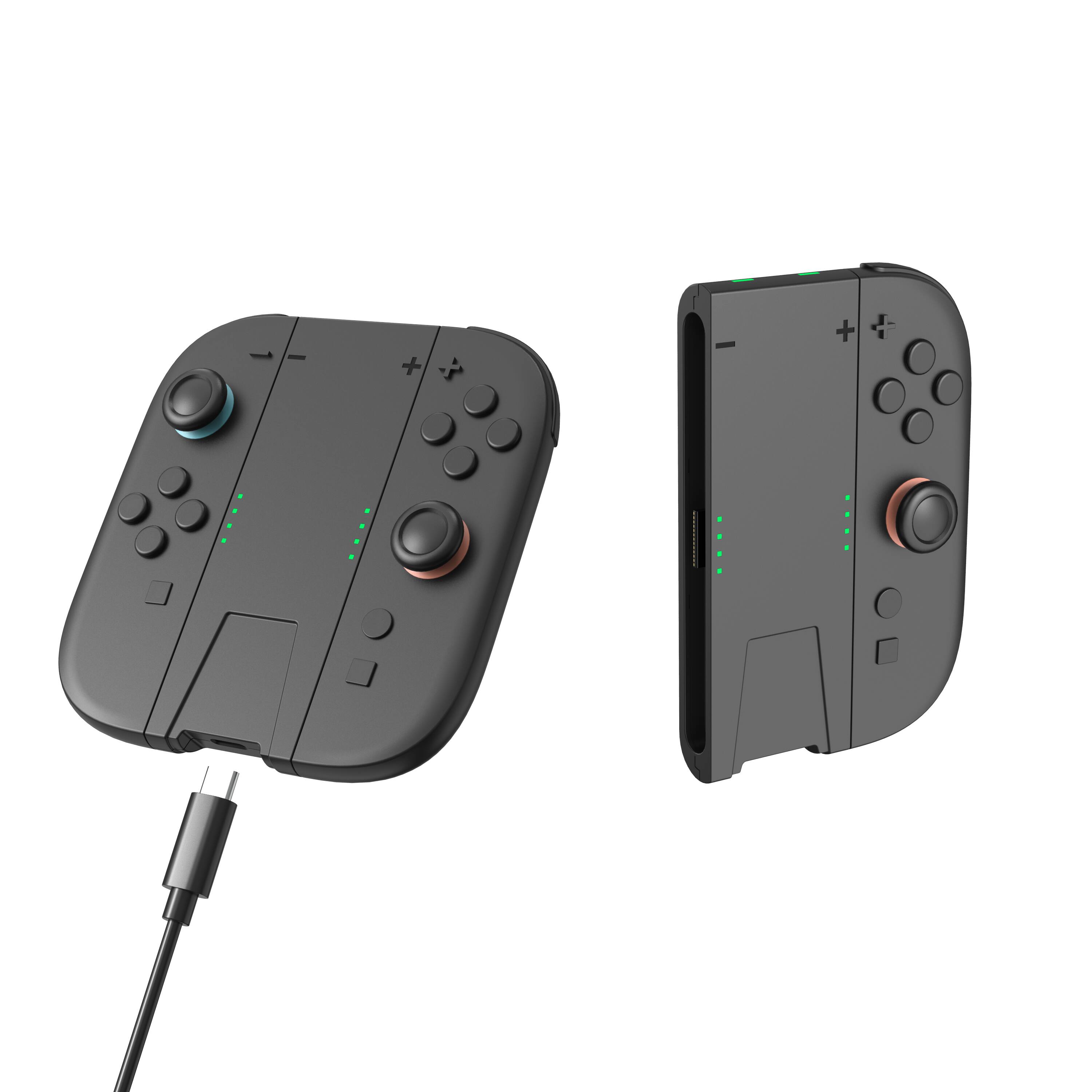 Alt View 4. Biogenik - Dual-Function Charging & Controller Grip for Nintendo Switch 2.