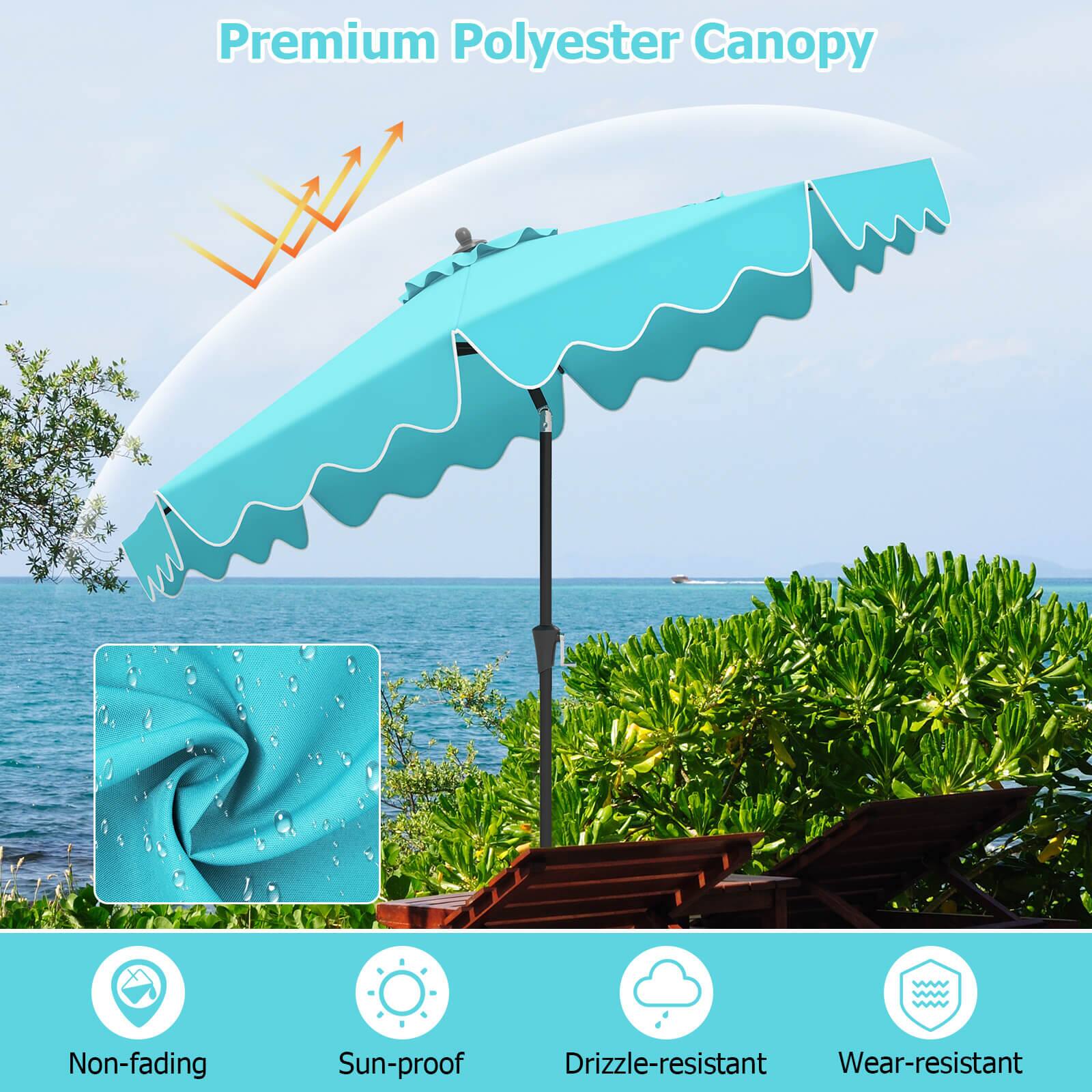Premium Polyester Canopy - Non-fading Sun-proof, Drizzle-resistant, Wear-resistant