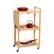 Alt View 15. Honey-Can-Do - Bamboo Kitchen Cart - Natural.