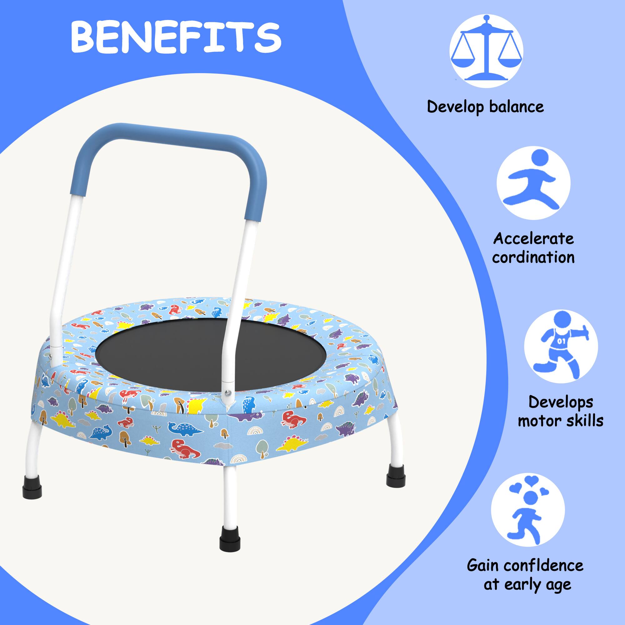 BENEFITS

- Develop balance
- Accelerate coordination
- Develops motor skills
- Gain confidence at early age
