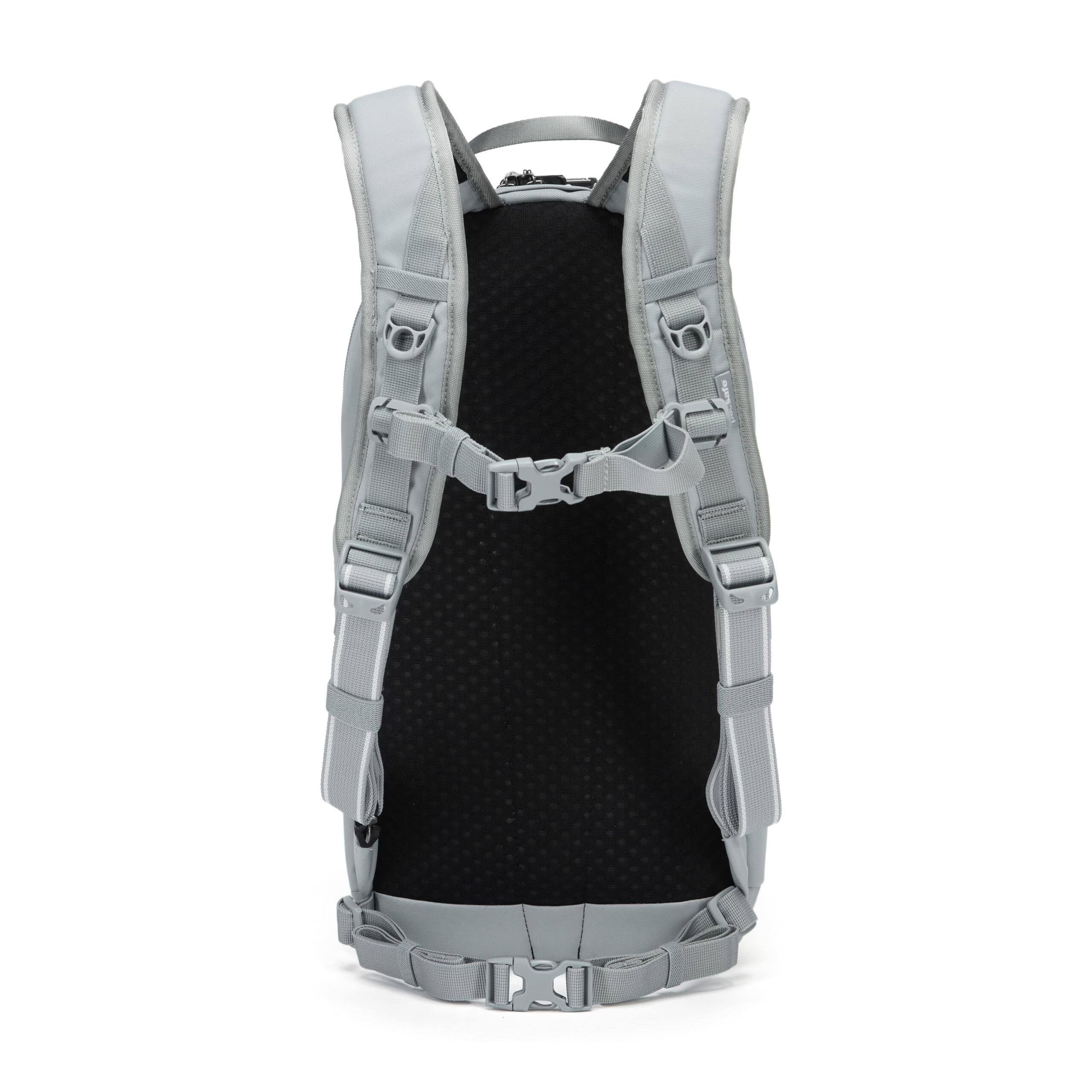 Left. Pacsafe - V 12L Tech Backpack - Digital Gray.