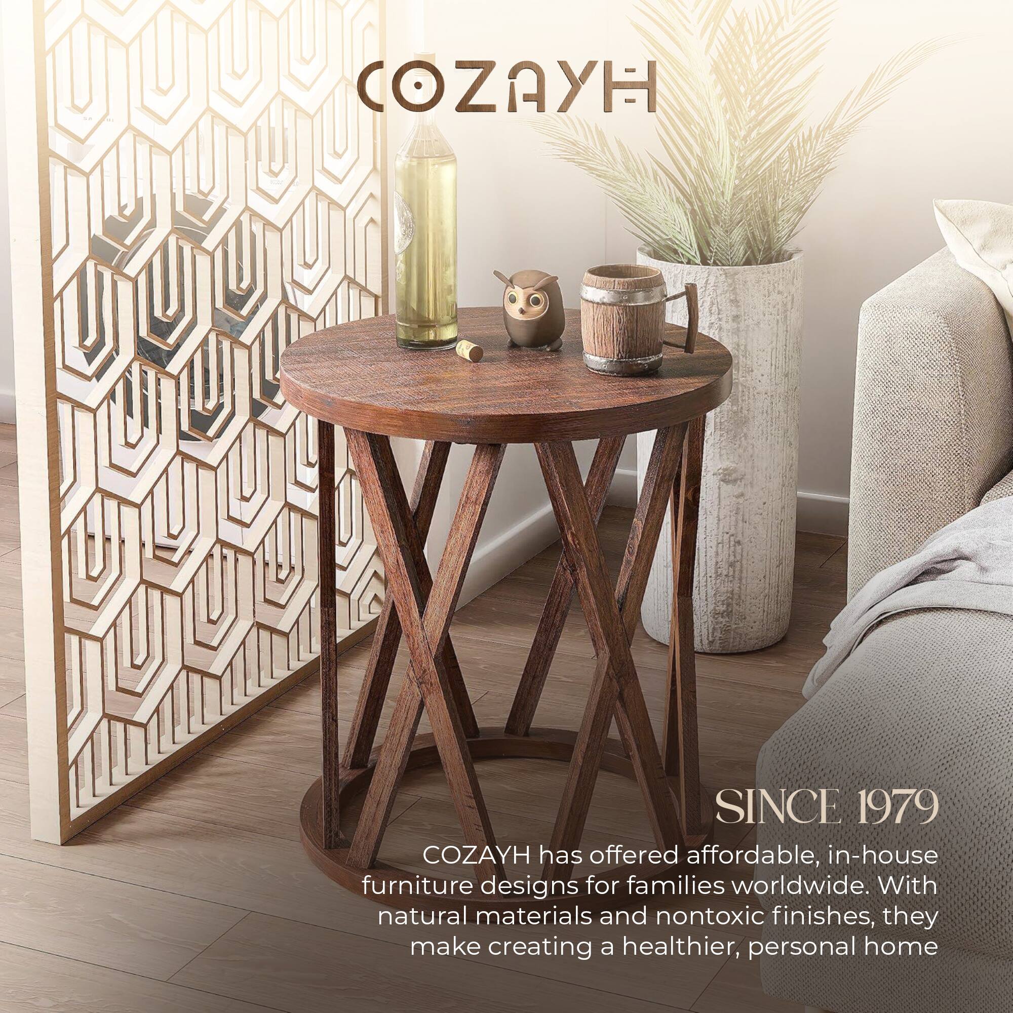 COZAYH SINCE 1979

COZAYH has offered affordable, in-house furniture designs for families worldwide. With natural materials and nontoxic finishes, they make creating a healthier, personal home.