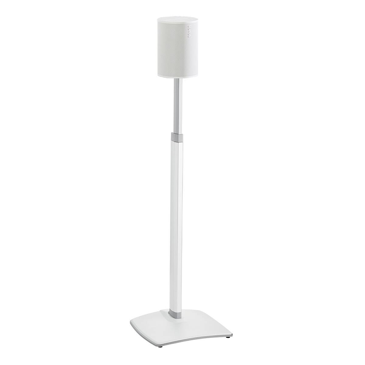 Sanus - Height-Adjustable Speaker Stand for Sonos Era 100 - Each - White