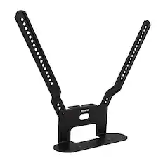 Front. Mount-It! - Sound Bar TV Mounting Shelf for Sonos Beam with Adjustable Height & Secure Installation - Black.