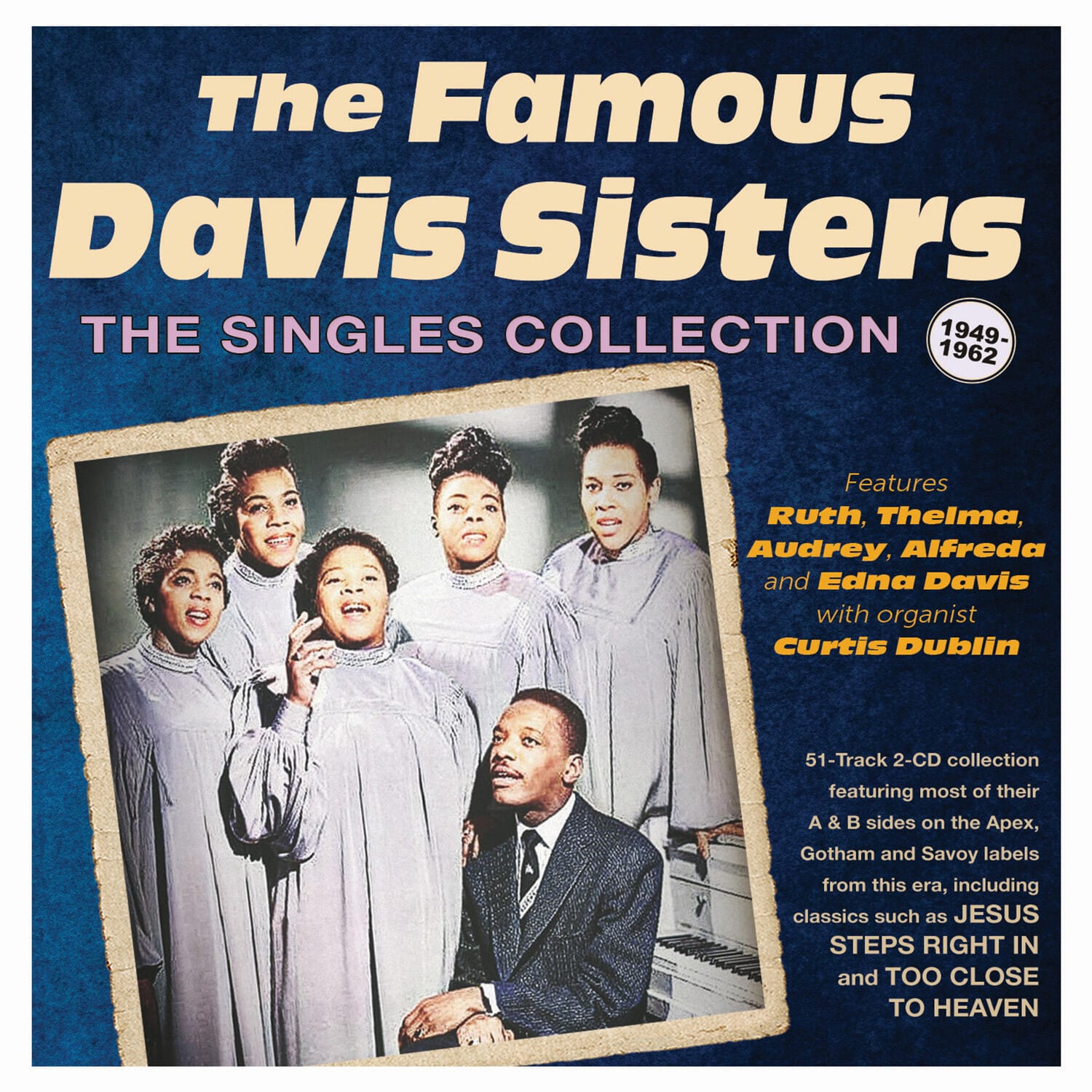 Famous Davis Sisters - The Singles Collection 1949-62   - COMPACT DISCS [CD] price history on PriceWatchPro