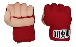 Multiverse Studio - Street Fighter Ryu Plush Fists - Red
