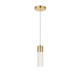 Elegant Lighting - Constellation 1 light LED Pendant - Gold