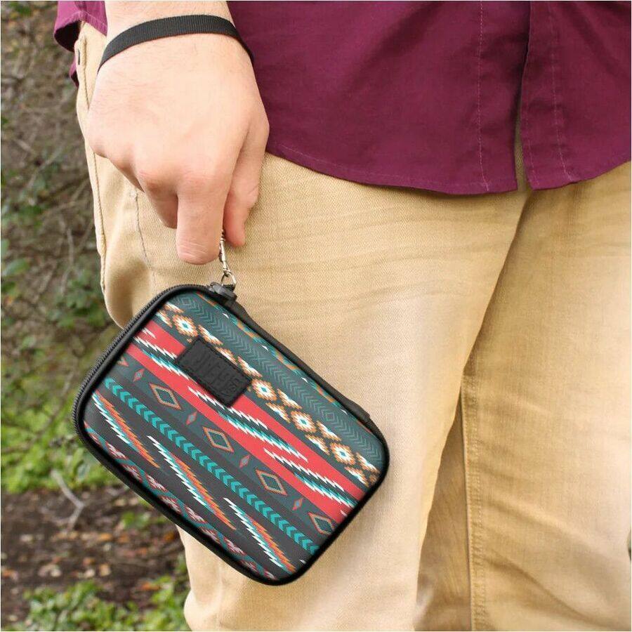 Alt View 1. Accessory Power - USA Gear GRHS500100SWEW Carrying Case Rugged (Pouch) Electronic Device - Southwest - Weather Resistant Exterior, Scratch - Southwest.