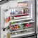 Alt View 2. Bosch - 500 Series 26 Cu. Ft. French Door Bottom Freezer Smart Refrigerator with External Water and Ice - Black Stainless Steel.