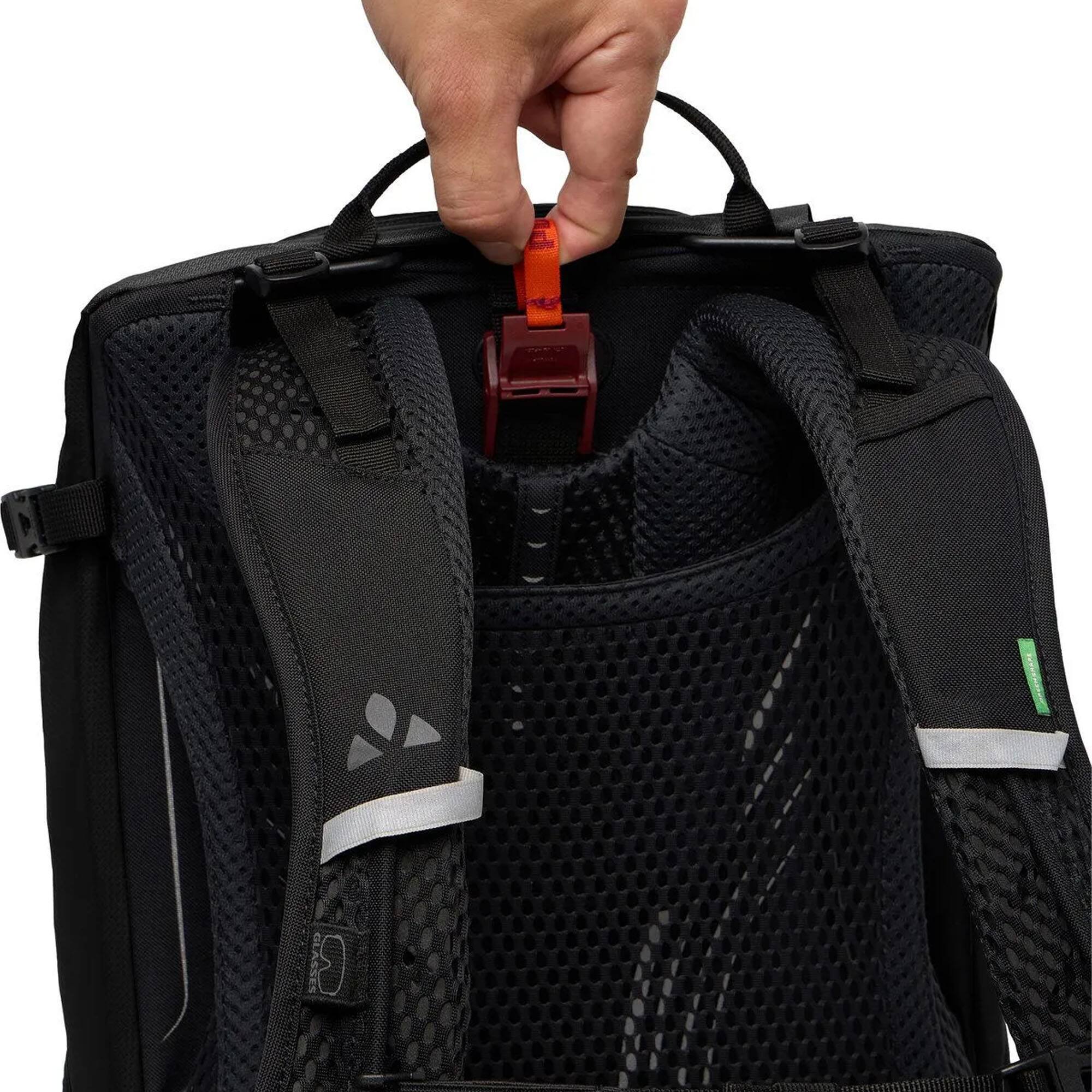 Alt View 4. VAUDE - Vaude Trailvent 20 Mountain Bike Backpack - Black - Black.