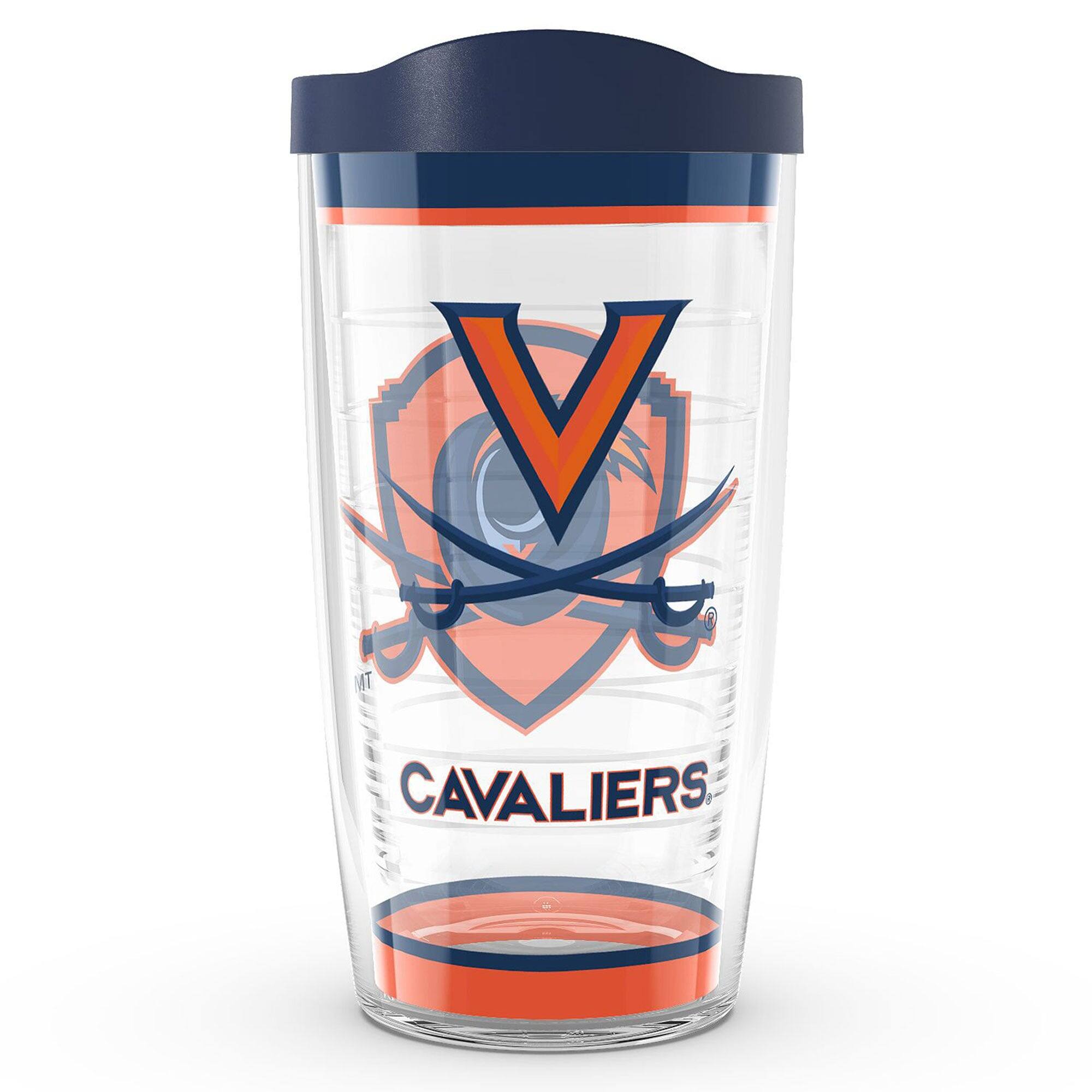 Front. Tervis - Virginia Cavaliers 16oz. Tradition Classic Tumbler - Multicolor.
