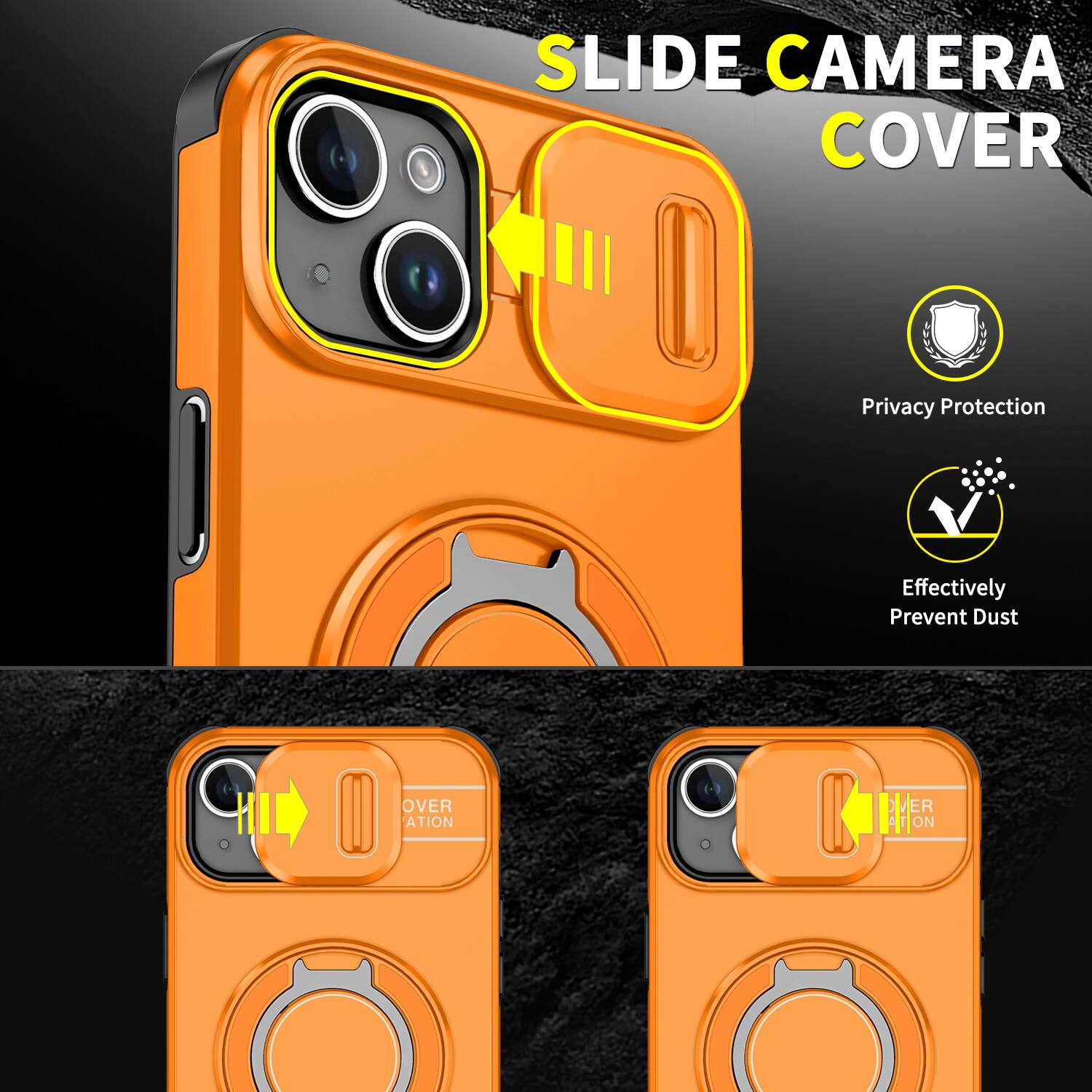 SLIDE CAMERA COVER

Privacy Protection
Effectively Prevent Dust

OVER ATION
VER ATION