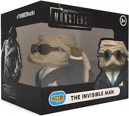 PopMarket - TUBBZ - Universal Monsters - Invisible Man - Boxed Edition - COLLECTIBLES - Multicolor