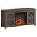 Angle. Camden&Wells - Colton Log Fireplace TV Stand for Most TVs up to 55" - Alder Brown.