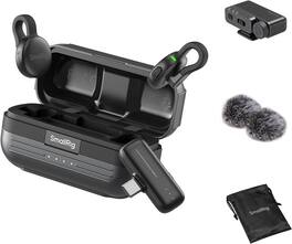 Smallrig - S 70 Wireless Microphone with Multi-Device Compatibility (Black) 5715