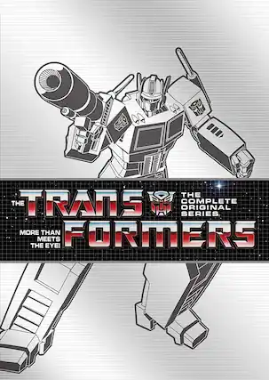 Front. The Transformers: The Complete Original Series - DVD.