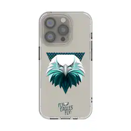 Keyscaper - NFL - Philadelphia Eagles iPhone Clear Case - 15 - Multicolor