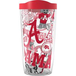 Tervis - Alabama Crimson Tide 16oz. Allover Classic Tumbler - Multicolor