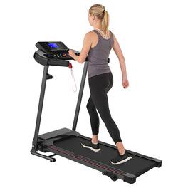 Hunkstar - Foldable Portable Treadmills with Incline for Home, Small Compact Mini Treadmill 300 LBS Capacity with 12 HIIT Modes - Black