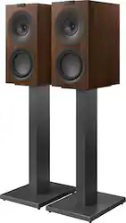 KEF - SQ-1 Floor Stand - Gray - Front_Zoom