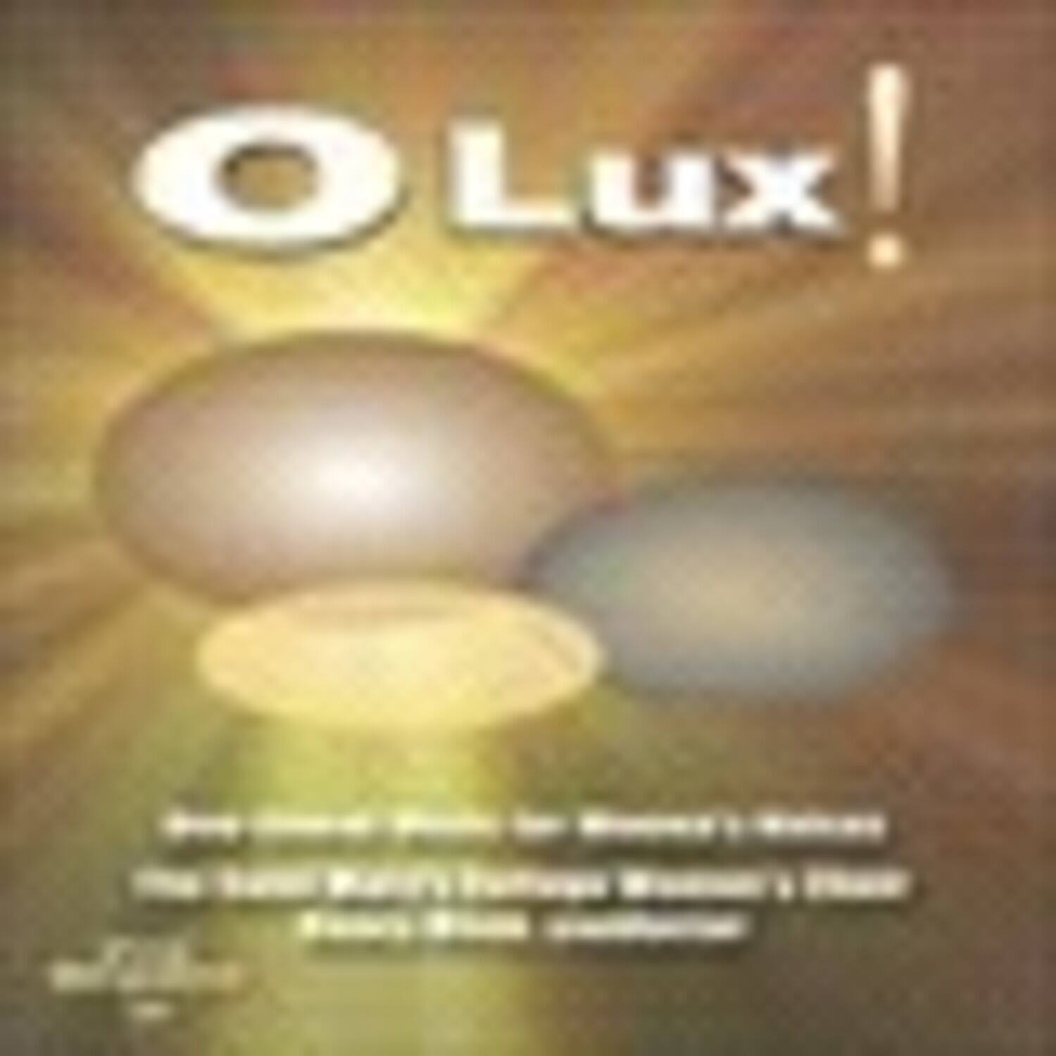 Alt View 1. Various Artists - O Lux    - COMPACT DISCS.