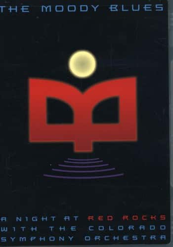 Front. The Moody Blues - The Moody Blues: A Night at Red Rocks With the Colorado Symphony Orchestra   - DVD.