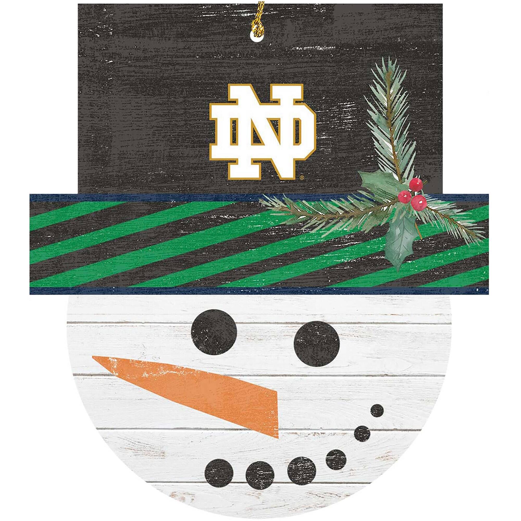 Alt View 3. Jardine - Notre Dame Fighting Irish Ornament Bundle - White.