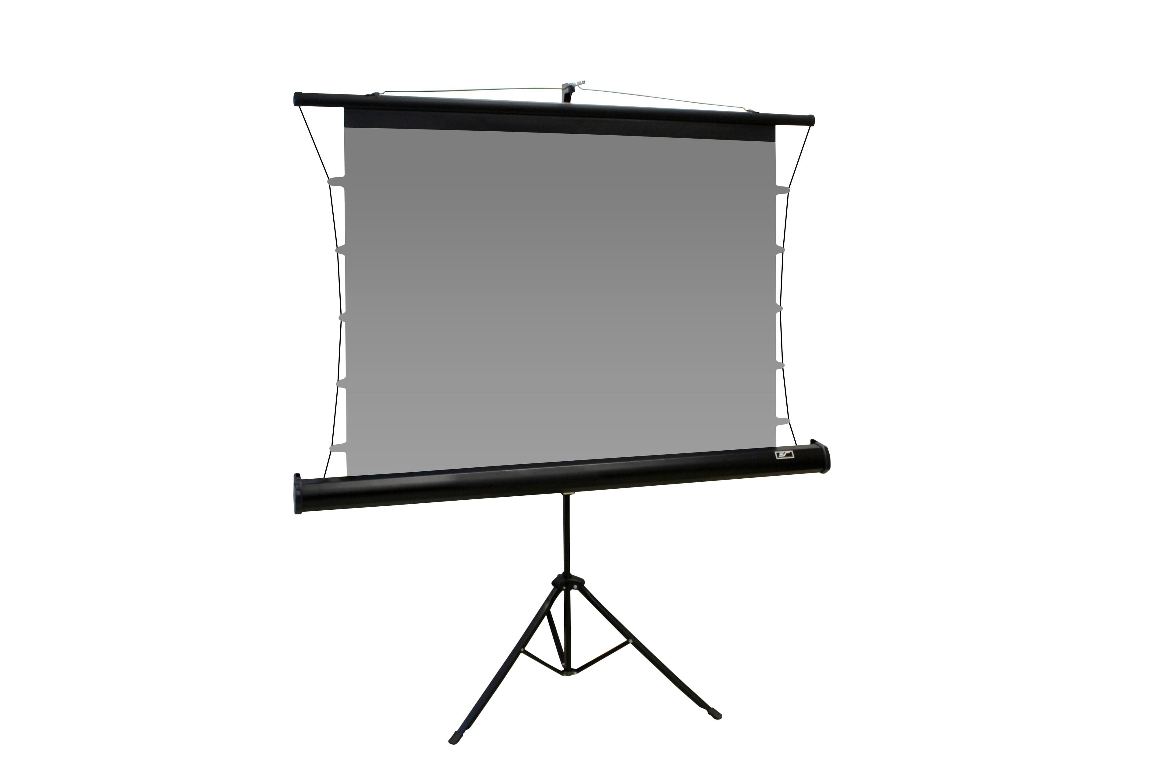 Alt View 8. Elite Screens - Light-On CLR® 3 Ceiling Light Rejecting Tripod Portable Ultra-Short Throw Projector Screen, 55" Diag., 4:3,TT55V-CLR3 - Black.