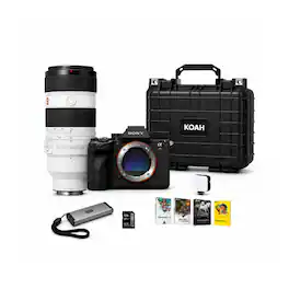 Sony - a7R VI Mirrorless Camera with 70-200mm f/2.8 GM OSS II Lens Bundle
