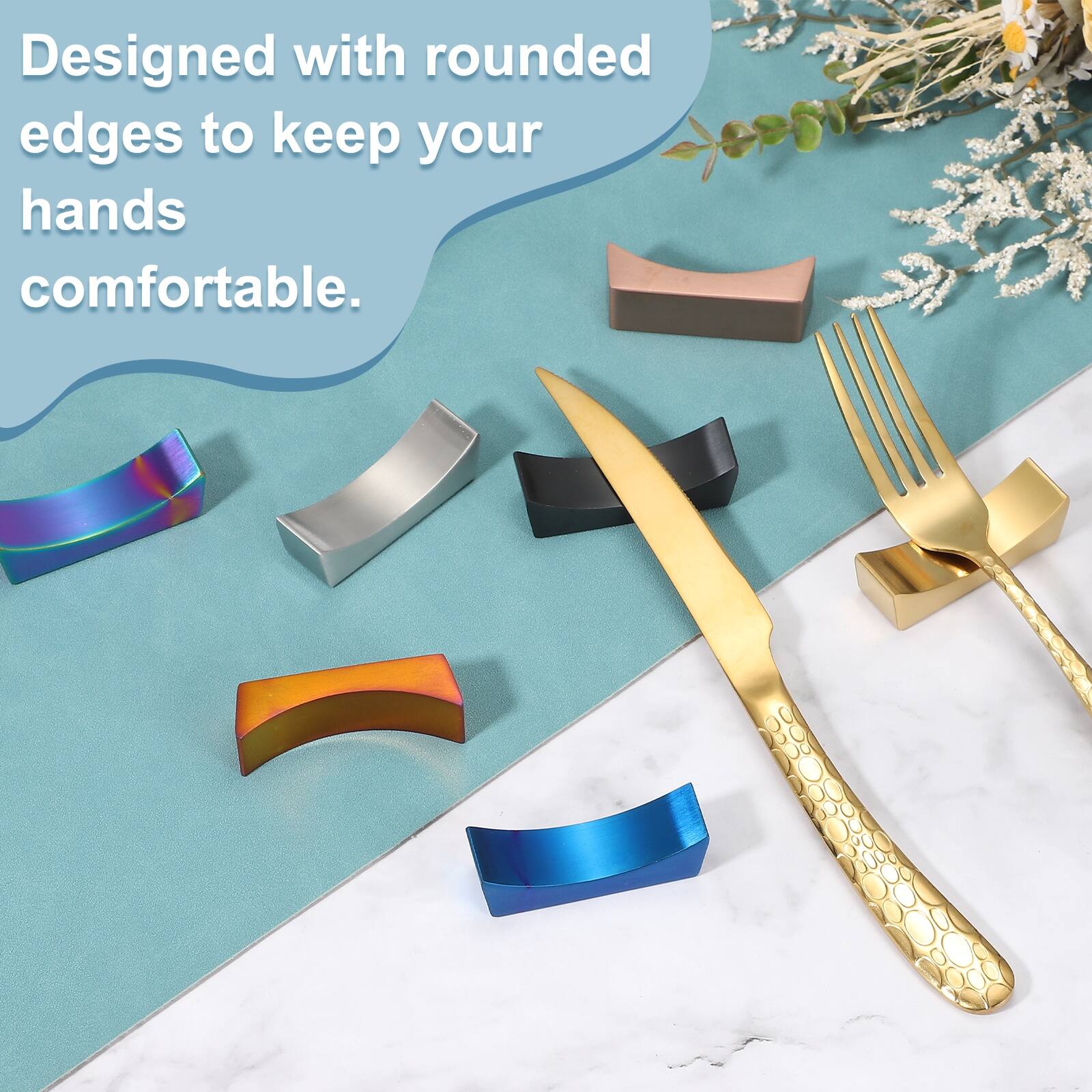 Designed with rounded edges to keep your hands comfortable.
