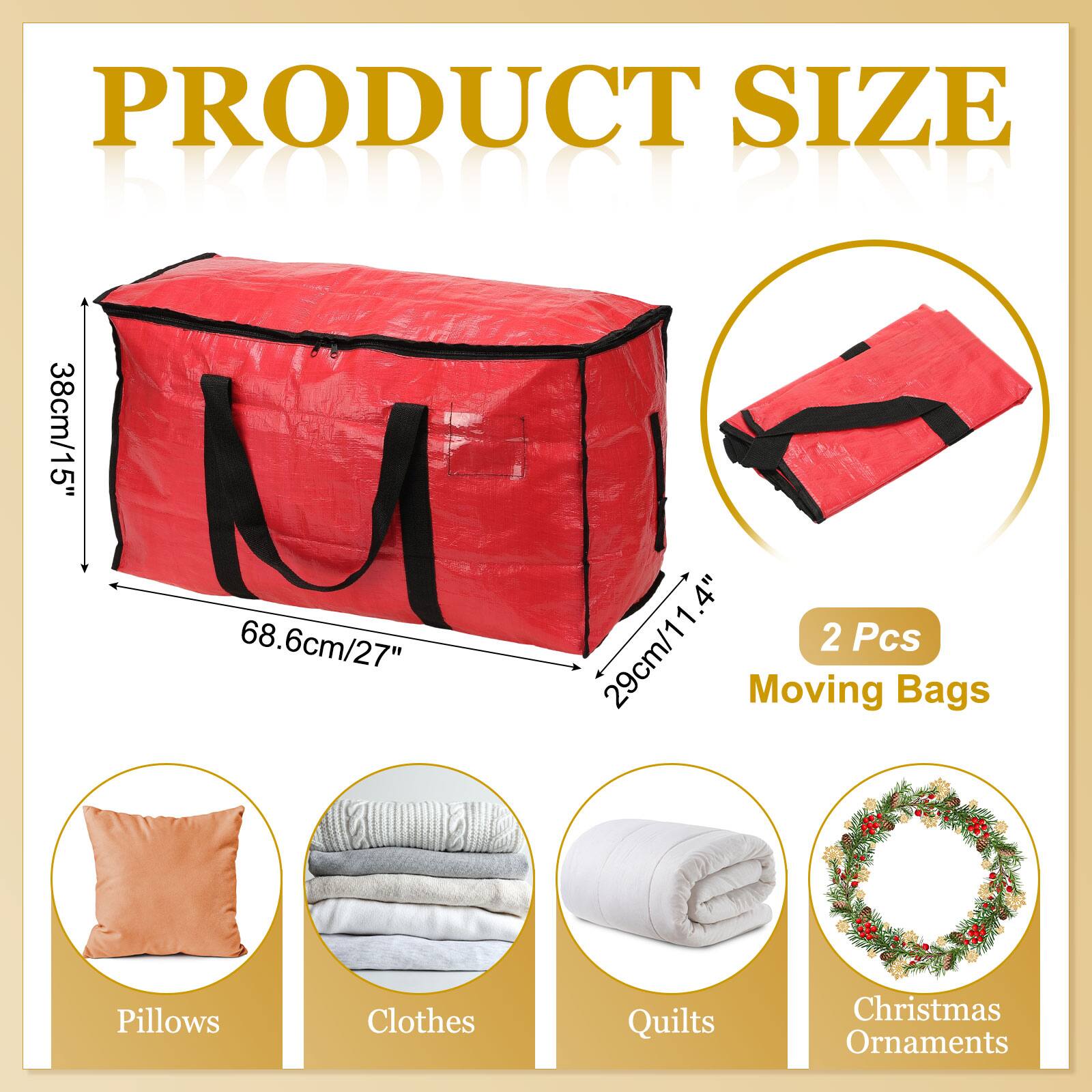 PRODUCT SIZE

EKODOST BIND

38cm/15" 5" M

68.6cm/27" 29cm/11.4" .4" 2 Pcs

Moving Bags

Pillows Clothes Quilts Christmas Ornaments
