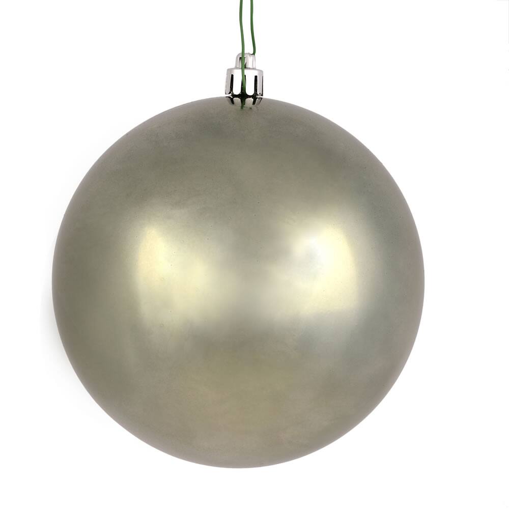 Front. Vickerman - 2.4" Wrought Iron Shiny Ball UV 24 Bag - Wrought Iron.