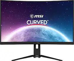 MSI - MAG 325CQRXF E2 32" Curved QHD 240Hz 0.5ms FreeSync Premium Quantum Dot Gaming Monitor (DIsplayPort, HDMI) - Black - Front_Zoom