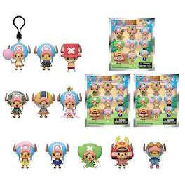 Monogram - One Piece Series 8 Blind Bag 3D Foam Bag Clips | 3 Random
