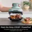 Meet the Ninja CRISPi PowerPod: The power of a full-sized, 1500-watt air fryer now in the palm of your hand.